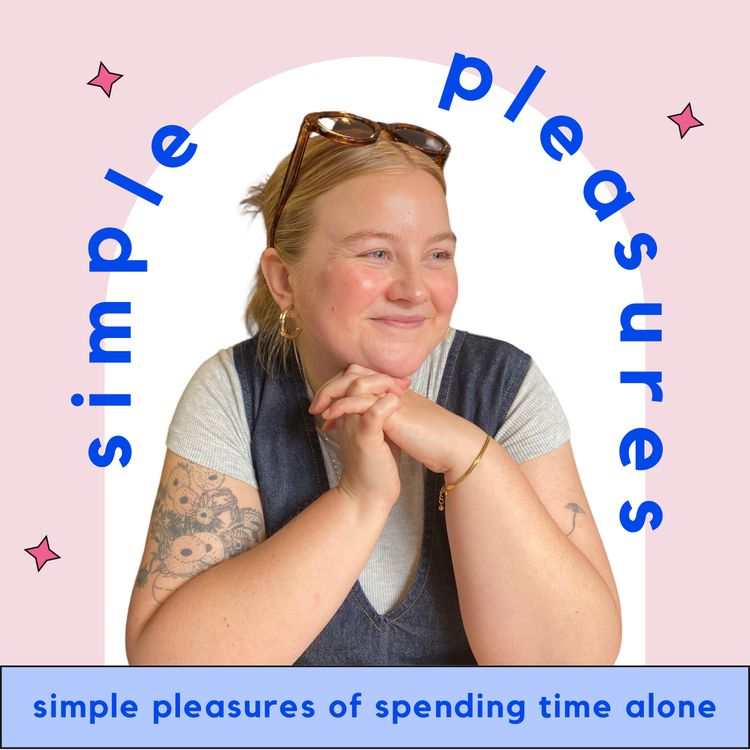cover art for simple pleasures of spending time alone