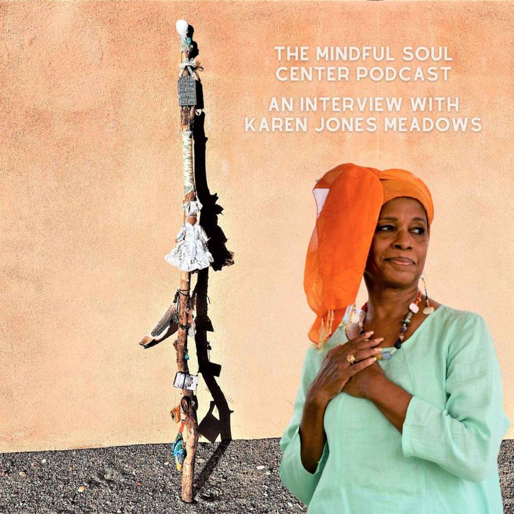 cover art for Walking with Wisdom, an interview with Karen Jones Meadows