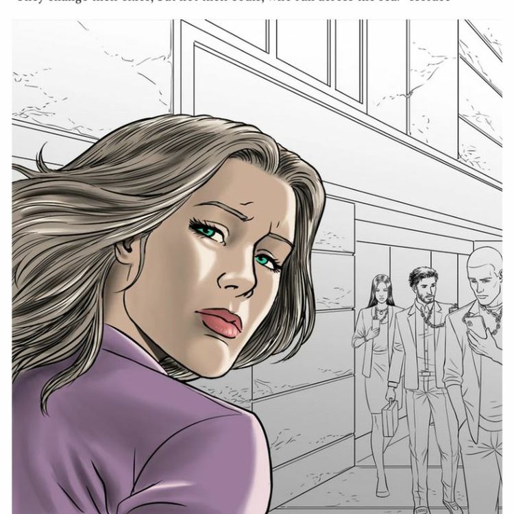 cover art for YouTopian Journey a virtual graphic novel and an interview with Shaun Gold