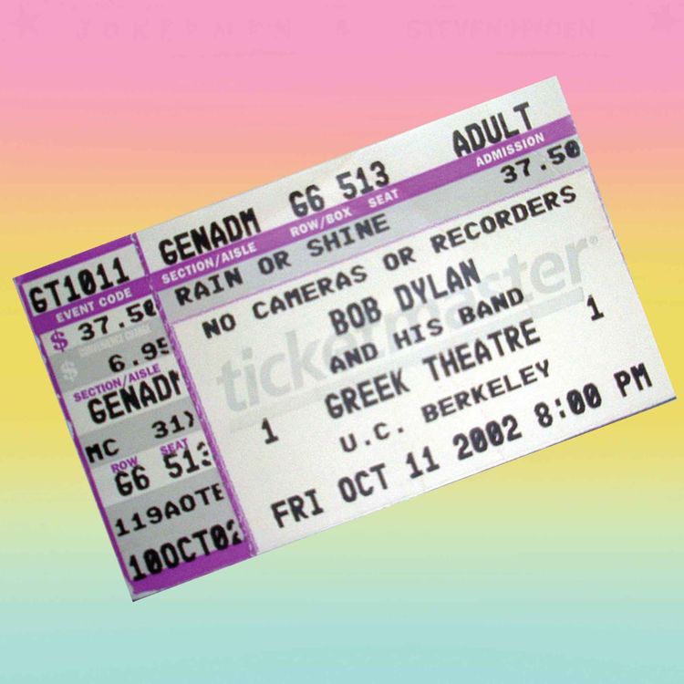 cover art for Teaser // NES 013: Bob Dylan LIVE, 10/11/02