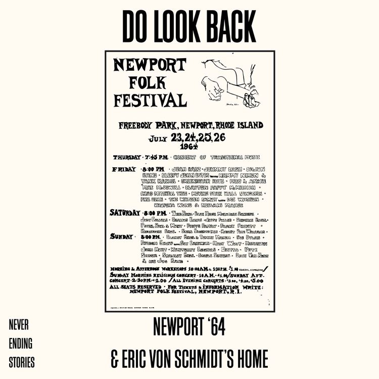 cover art for Teaser // DLB 008: Bob Dylan LIVE, Newport '64