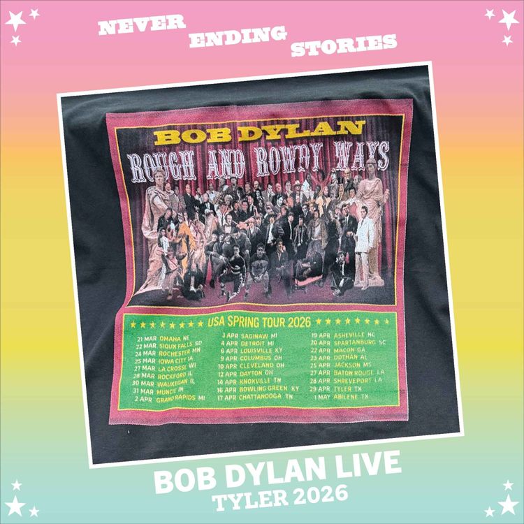 cover art for Teaser // NES 082: Bob Dylan LIVE, Tyler 2026