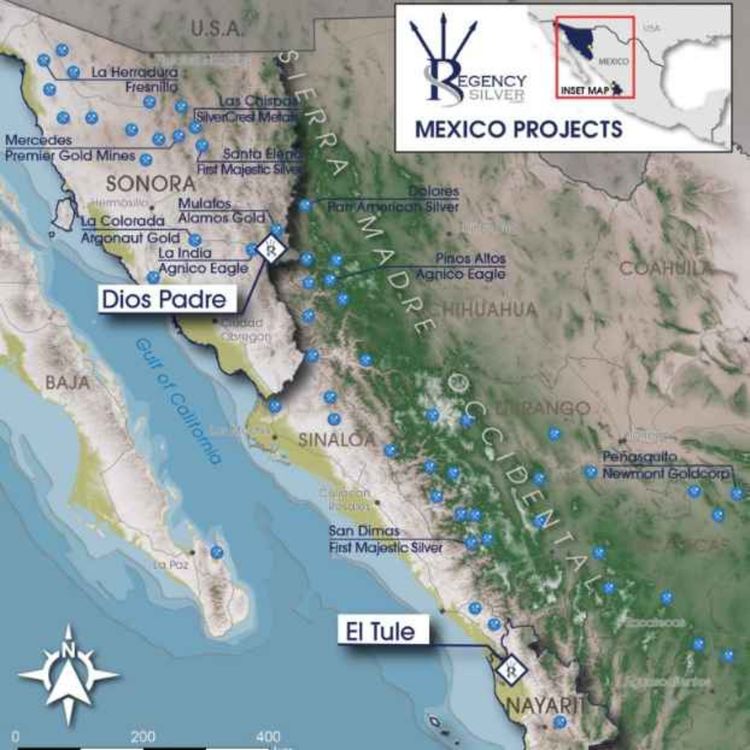 cover art for "Dios Padre project" se lleva oro, plata y cobre de Sonora, para Regenzy Silver Corp