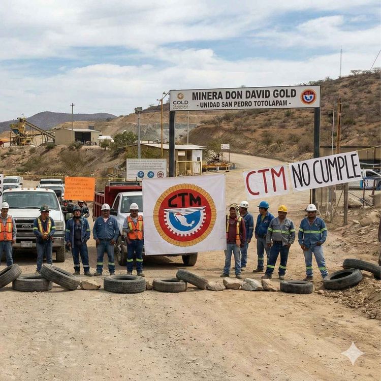 cover art for San Pedro Totolapam: CTM, Gold Resources y el conflicto provocado por la minería en Oaxaca