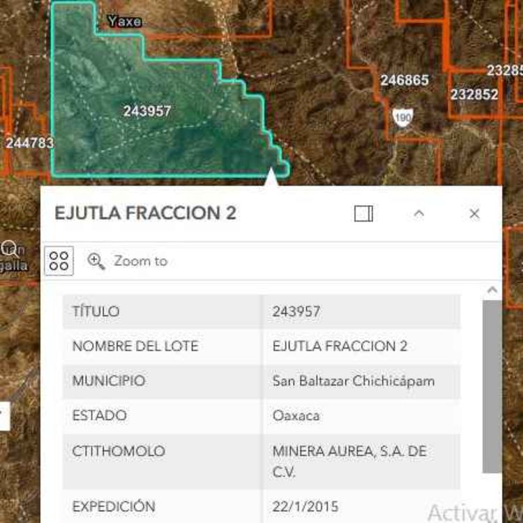 cover art for ¿Tierra de conquista? El avance de las mineras en Oaxaca