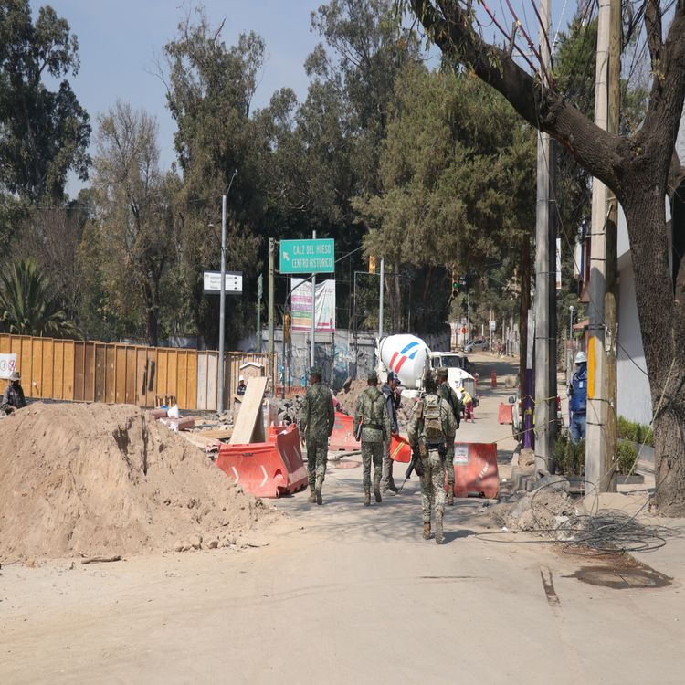 cover art for Construcción del Trolebús Línea 14 genera opacidad y rechazo vecinal en el sur de la Ciudad de México