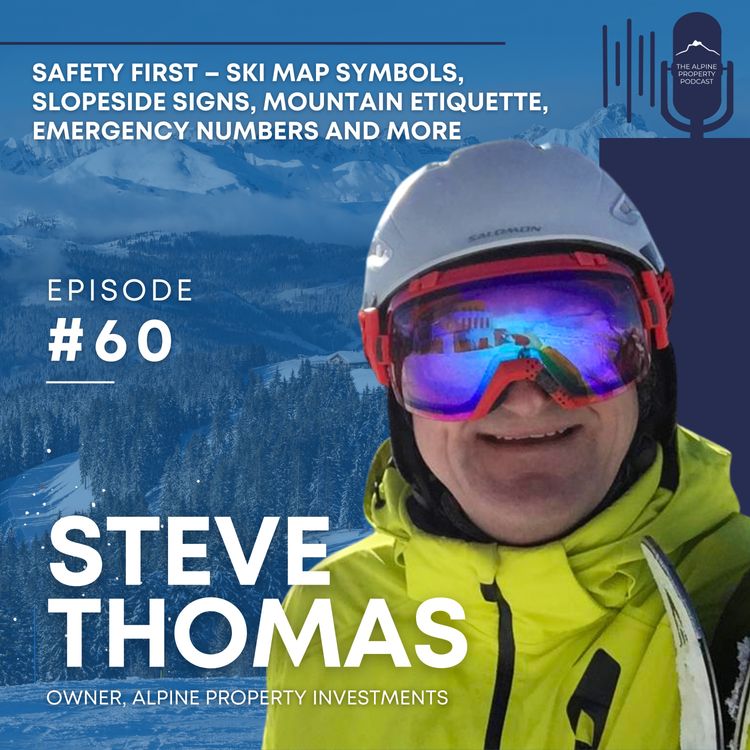 cover art for 60. Safety First – Ski map symbols, slopeside signs, mountain etiquette, emergency numbers and more