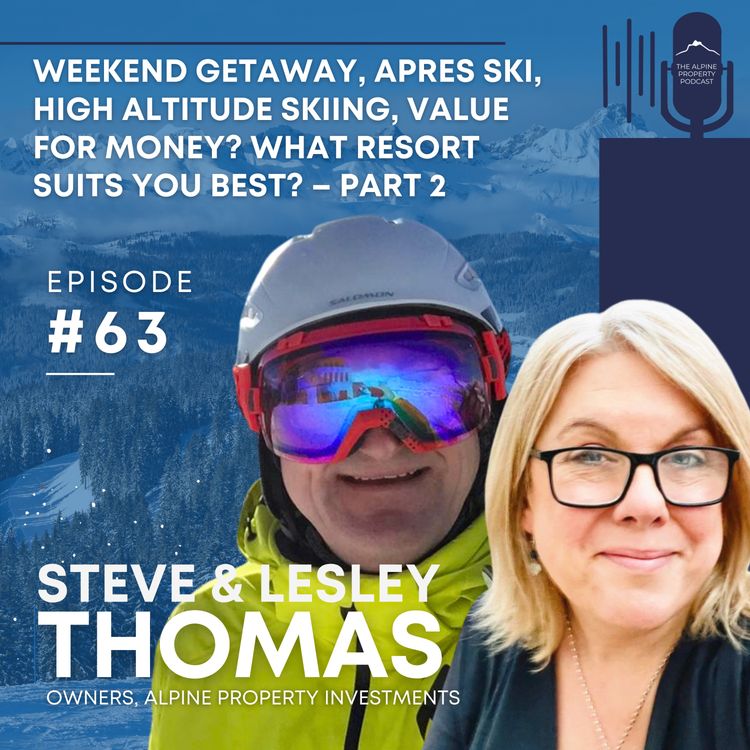 cover art for 63. Weekend Getaway, Apres Ski, High Altitude skiing, value for money? What resort suits you best? – Part 2