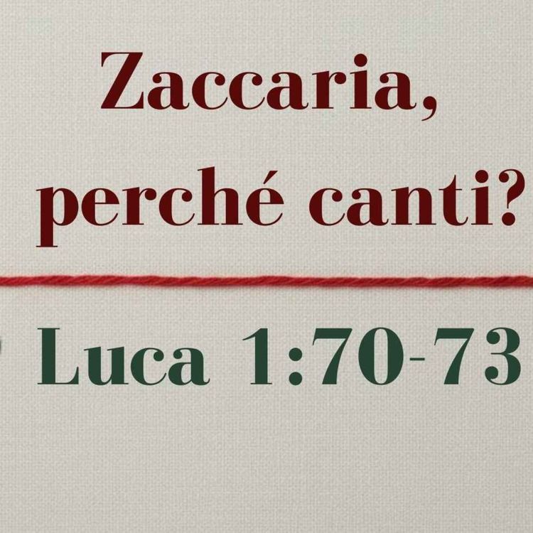 cover art for Zaccaria, perché canti?