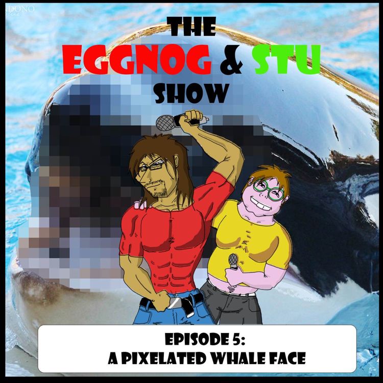 cover art for A Pixelated Whale Face