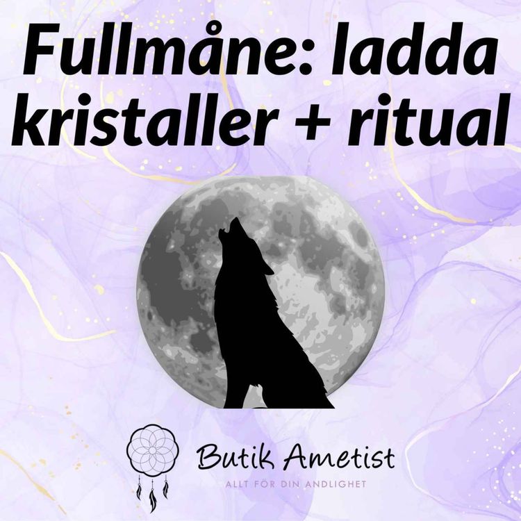 cover art for Fullmånen - ladda kristaller & ceremoni för transformation