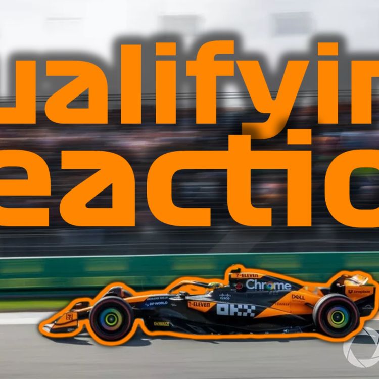 cover art for Lando Norris Leads Max Verstappen At His Home Race! | Dutch F1 Quali Reaction