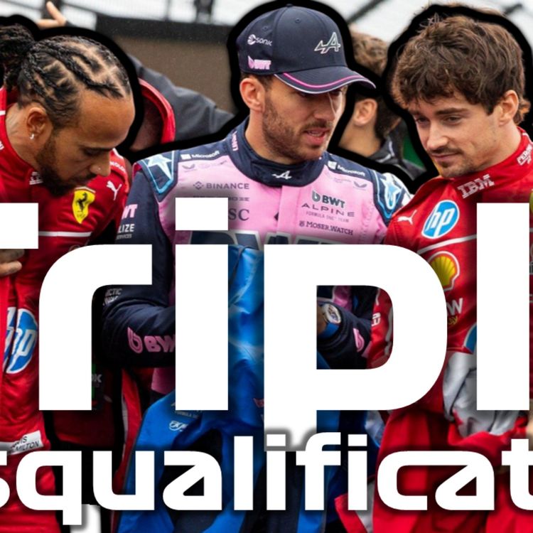 cover art for BREAKING NEWS! Lewis Hamilton, Charles Leclerc & Pierre Gasly All Disqualified From The Chinese GP!