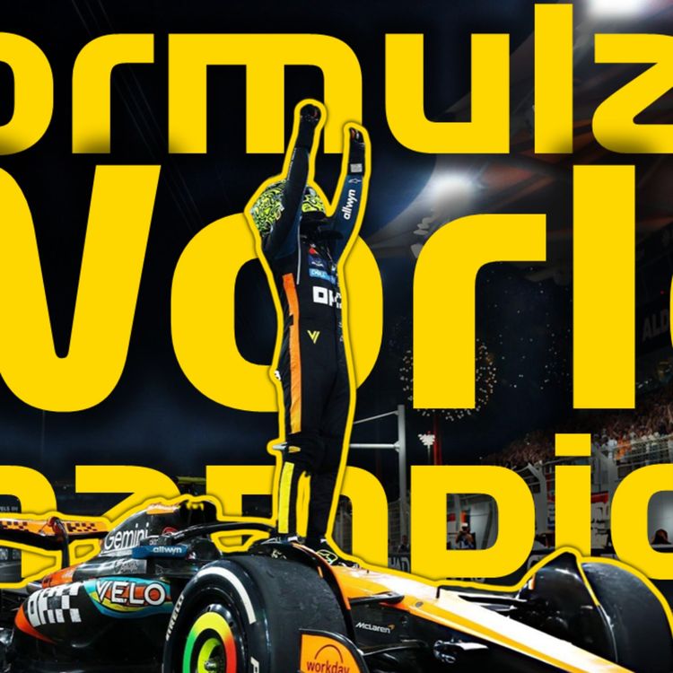 cover art for Lando Norris Is The 2025 World Champion! | F1 Abu Dhabi QP Race Reactions!