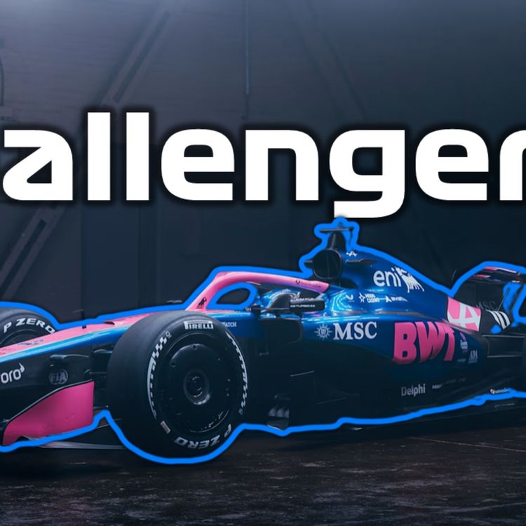 cover art for Can A Mercedes Engine Jump Alpine Up The Grid? | Alpine Livery Launch
