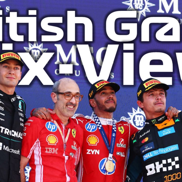cover art for Will We Get All British Podium At The British GP? | F1 British Preview & Predictions!