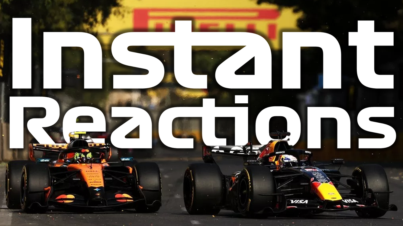 cover art for My Instant Reactions To The 2026 Azerbaijan GP!