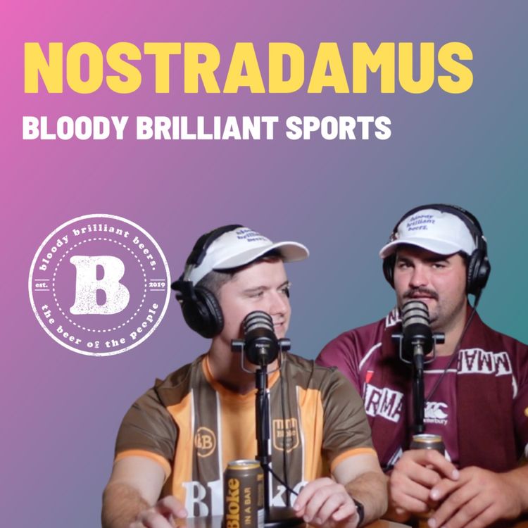 cover art for Nostradamus - Bloody Brilliant Sports