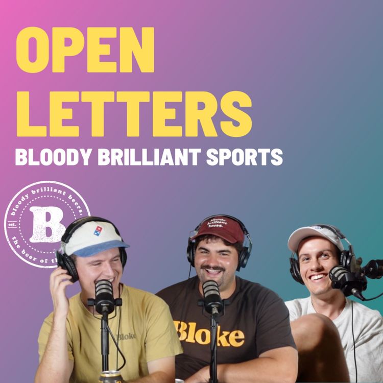 cover art for Open Letters - Bloody Brilliant Sports