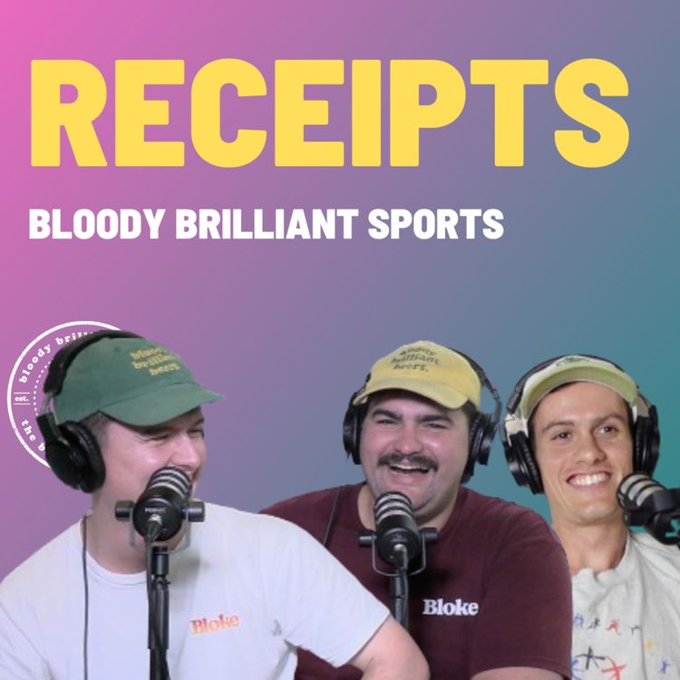 cover art for Receipts - Bloody Brilliant Sports