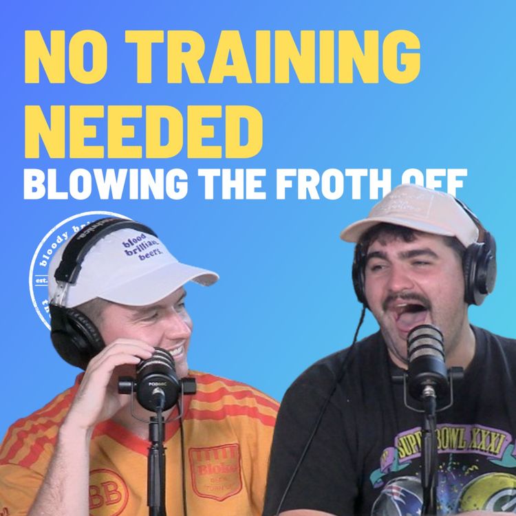 cover art for No Training Needed - Blowing The Froth Off