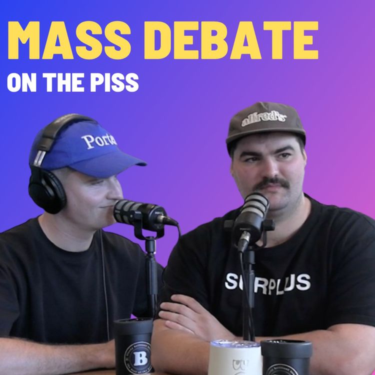 cover art for Mass Debate - On The Piss