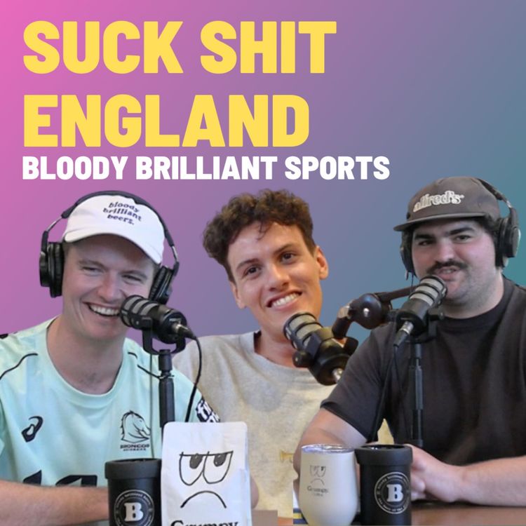cover art for Suck Shit England - Bloody Brilliant Sports