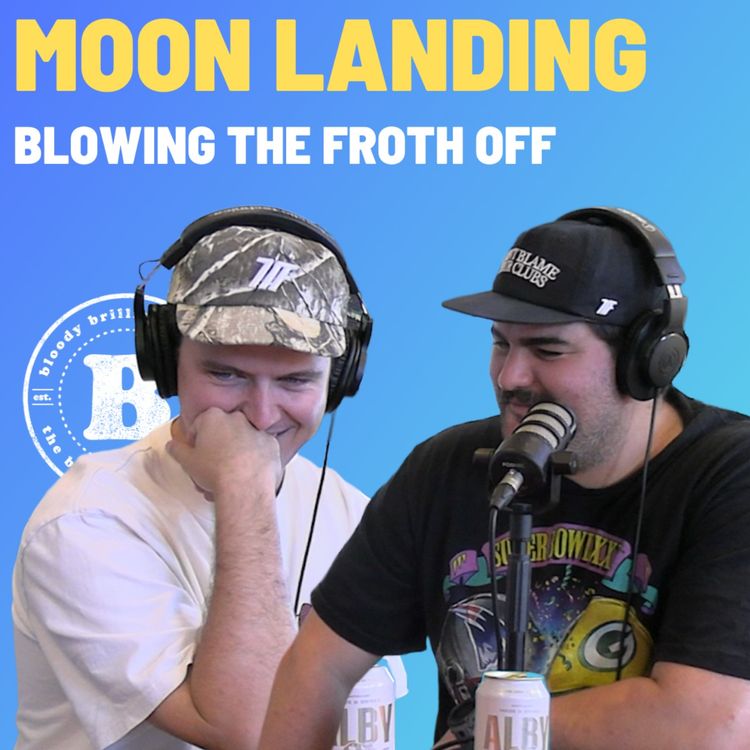 cover art for Moon Landing - Blowing The Froth Off