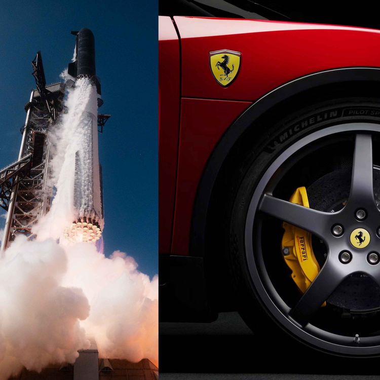 cover art for SpaceX i omloppsbana – Ferrari i fritt fall
