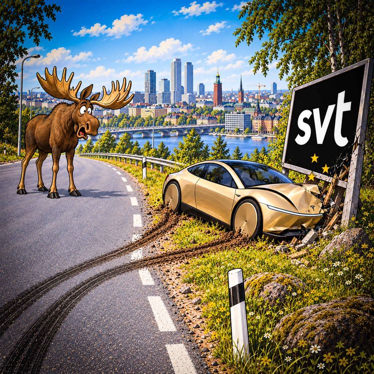 cover art for SVT-dokumentär: Teslas Autopilot livsfarlig