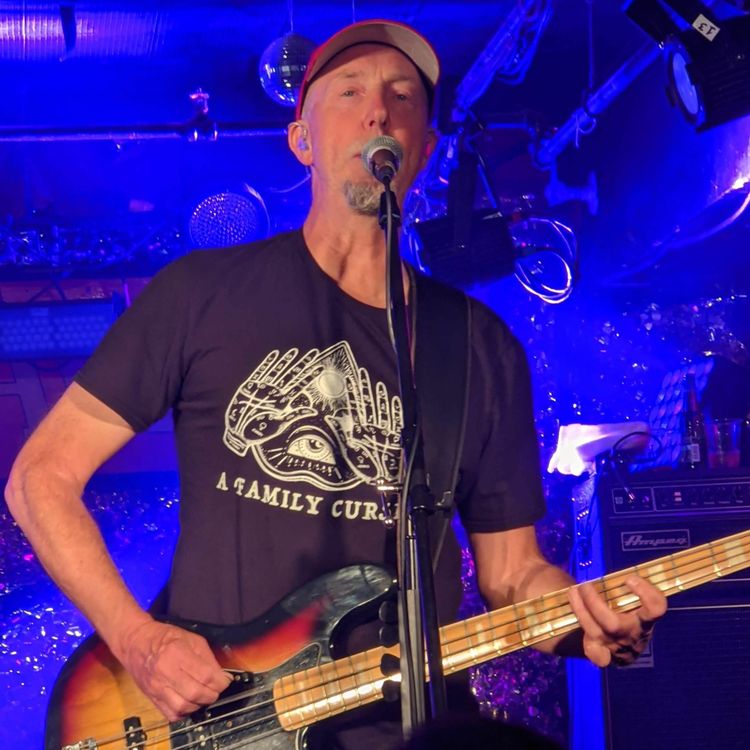 cover art for Brad Merritt - bassist and founding member of 54-40