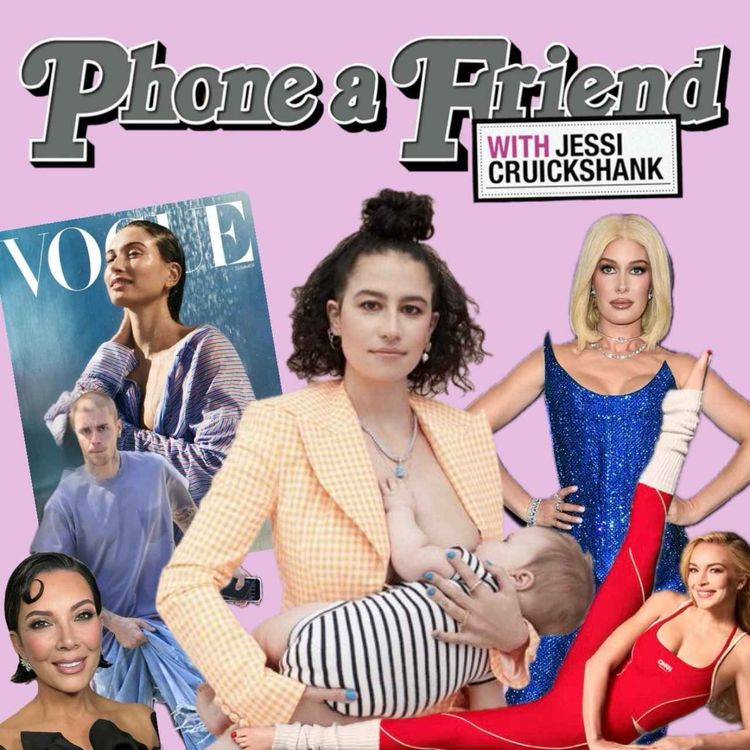 cover art for Chia Seeds & Pickled Beets w/ Ilana Glazer (ft. Lindsay Lohan, Hailey & Justin Bieber, Kourtney Kardashian, Kris Jenner, JLo & Heidi Montag’s Wig)