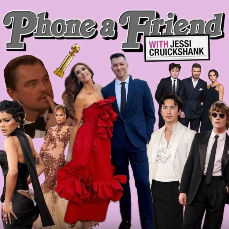 cover art for LET THEM… go to The Golden Globes! (ft. Heated Rivalry, The Beckhams, Leonardi Dicaprio & Nikki Glaser)