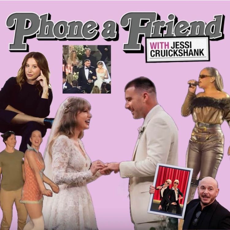 cover art for JUST&T MARRIED! (ft. Mr. & Mrs. Kelce, Pitbull, Rihanna, Ashley Tisdale, Katy & Justin but NOT Blake Lively)