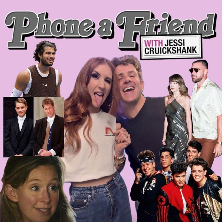 cover art for A Magical Night, Man w/ Joey McIntyre (ft. Travis Kelce, Carlos Alcaraz, Miley Cyrus, Prince George & Elizabeth Holmes) 