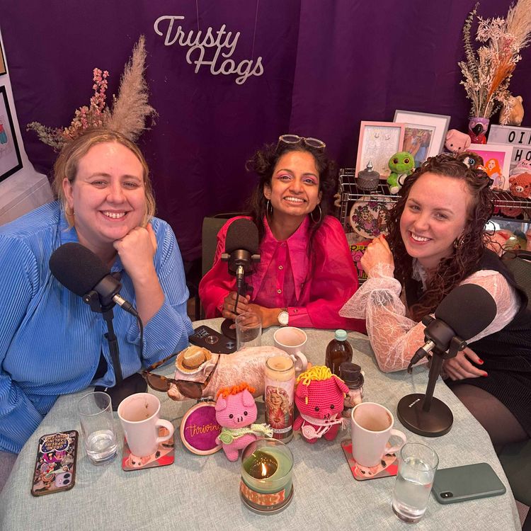 cover art for Ep124. PRAVANYA PILLAY / Daleks, Dentists and Divorce