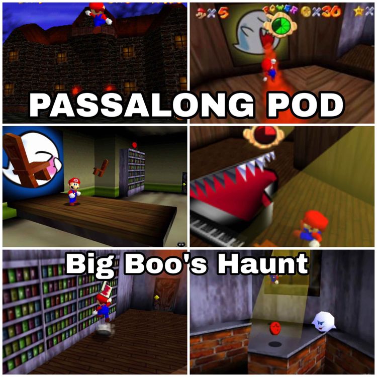 cover art for Mario 64: Big Boo's Haunt
