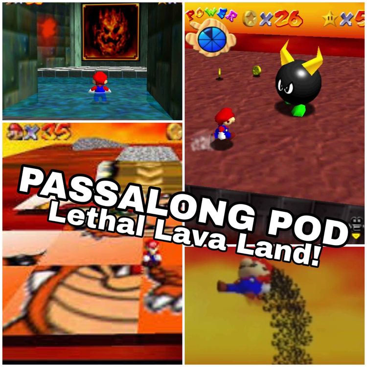 cover art for Mario 64: Lethal Lava Land