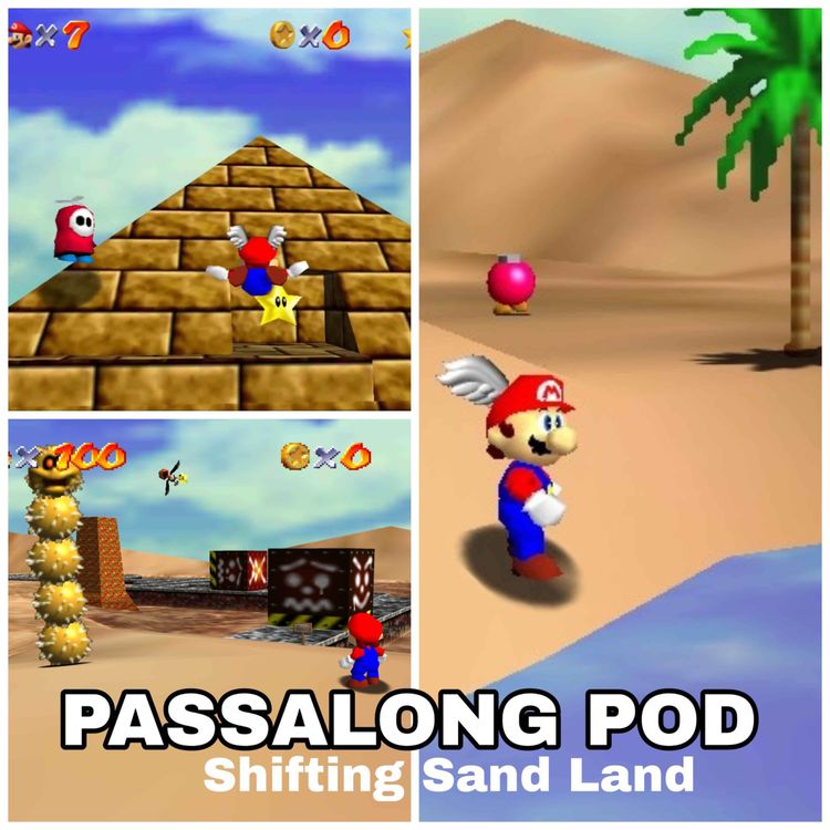 cover art for Mario 64: Shifting Sand Lands