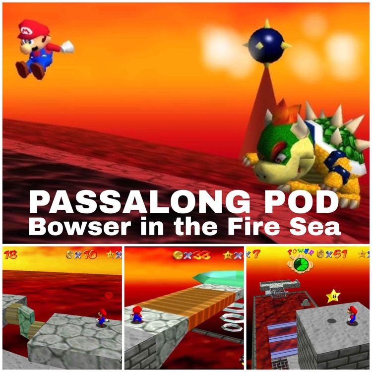 cover art for Mario 64: Bowser in the Fire Sea & a Few More Secret Stars