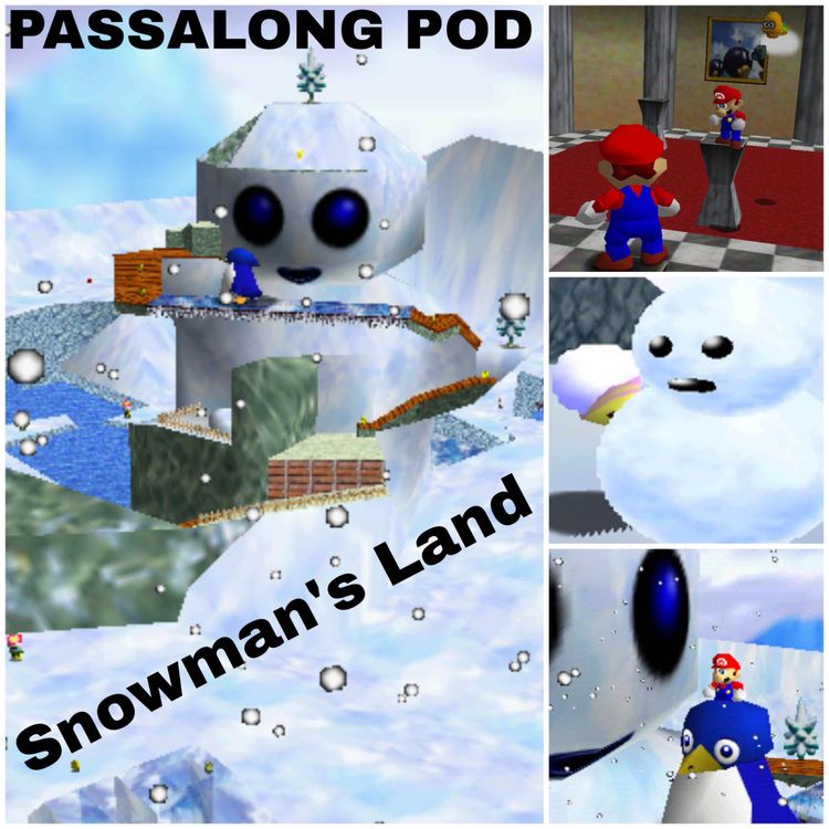 cover art for Mario 64: Snowman's Land