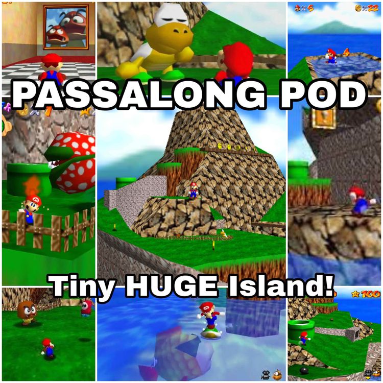 cover art for Mario 64: Tiny-Huge Island