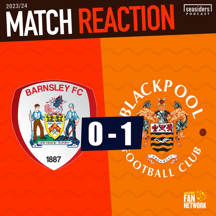 cover art for Barnsley 0 : Blackpool 1 : REACTION