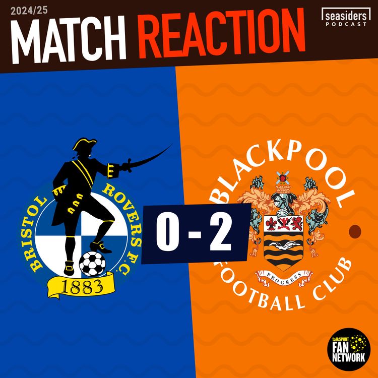 cover art for Bristol Rovers 0 - Blackpool 2 : REACTION