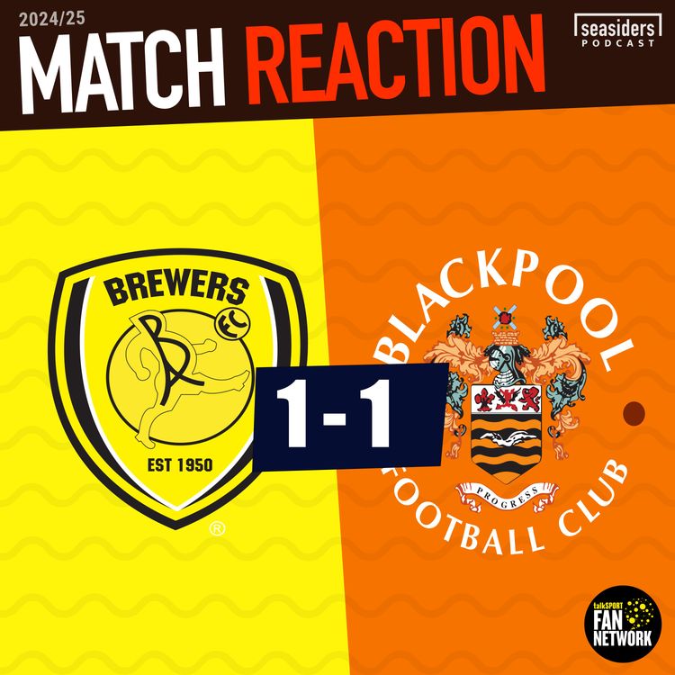 cover art for Burton 1 - Blackpool 1: REACTION