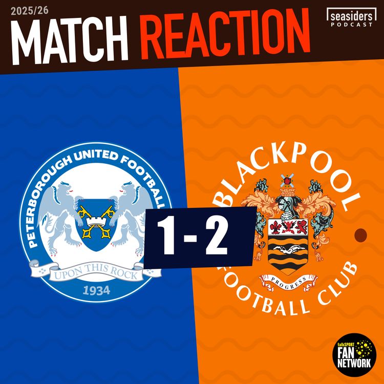 cover art for Peterborough 1 - Blackpool 2 : REACTION