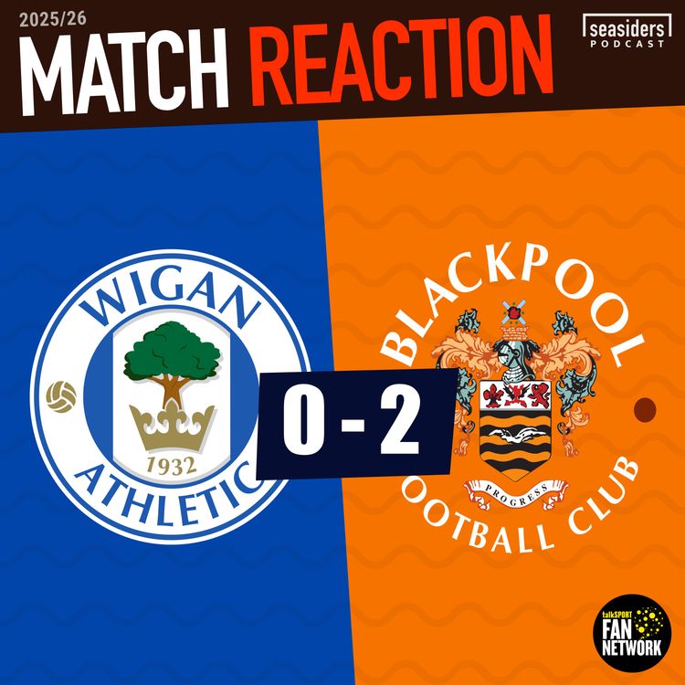cover art for Wigan 0 - Blackpool 2 : REACTION