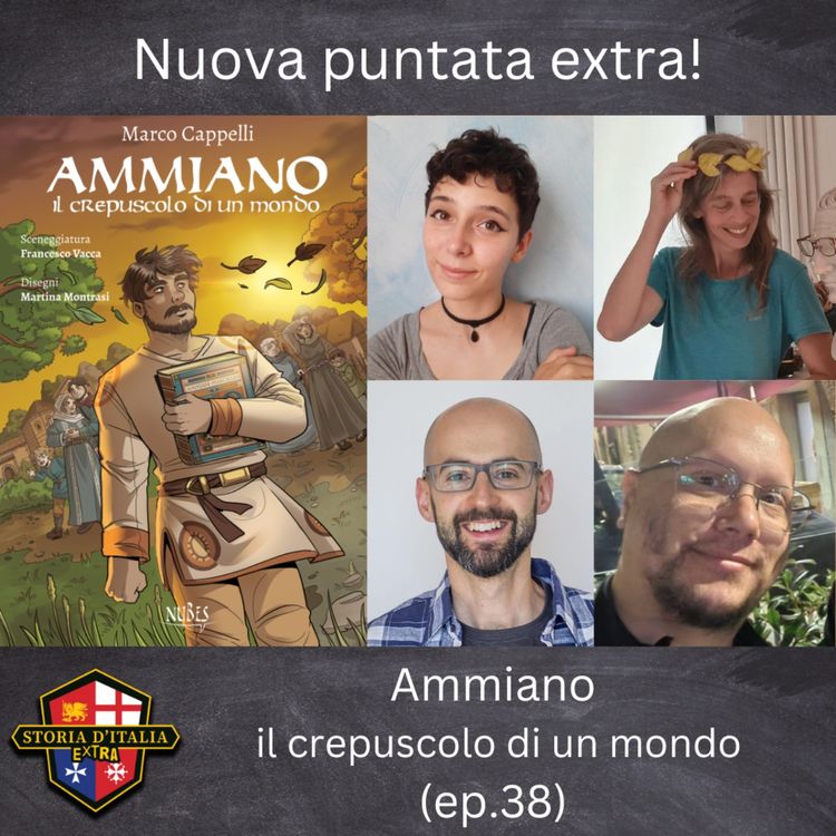 cover art for Ammiano, il crepuscolo del mondo, con il team di Nubes