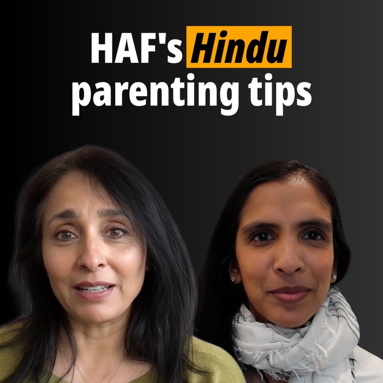 cover art for Hindu parenting tips, tricks & reflections from the Hindu American Foundation team