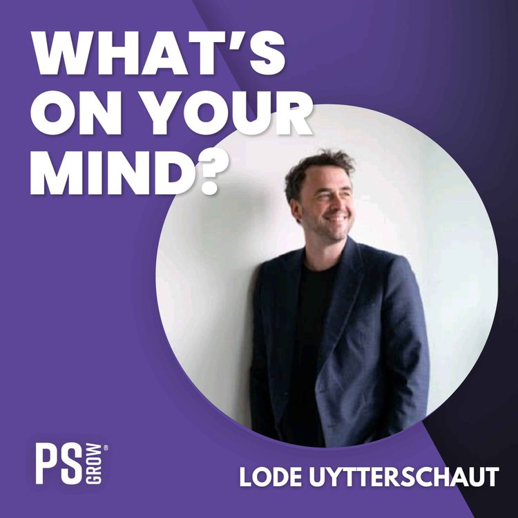 cover art for 295 Lode Uytterschaut Over Zijn Boek F*cking Startups | What's On Your Mind? (Dutch/Nederlands)